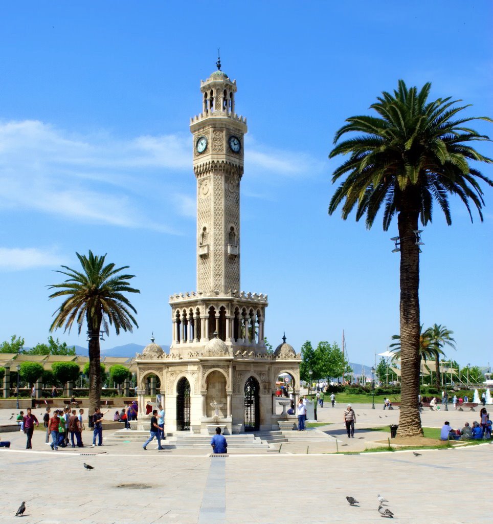 saat kulesi izmir fotografları