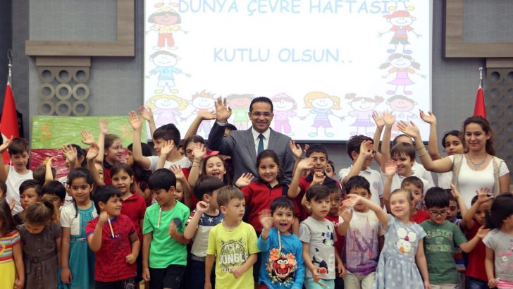 Temiz bir dünya için yarıştılar