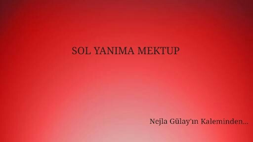 Sol Yanıma Mektup