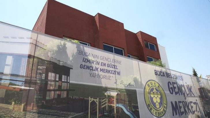Buca Gençlik Merkezi’nin yapımı tam gaz devam ediyor