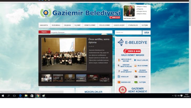 Gaziemir’de teknoloji devrimi