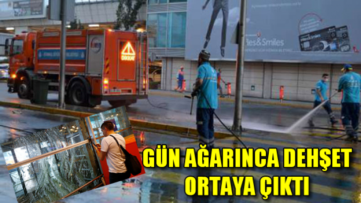 Facianın yaşandığı Atatürk Havalimanı’nda bu sabah