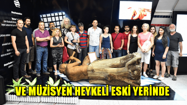 Müzisyen eski yerinde