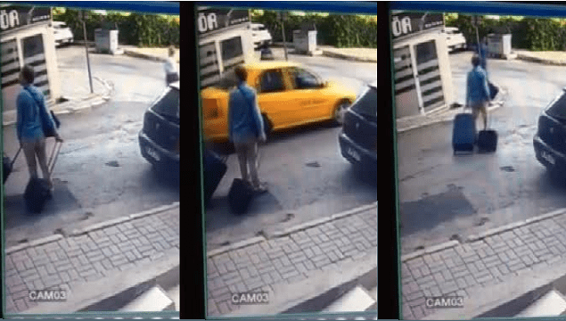 Seri Katilin İzmir’de Bavullarla Yürürken Yeni Görüntüleri Çıktı