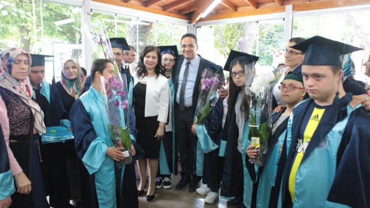 Özel gençler eğitimlerini tamamladı