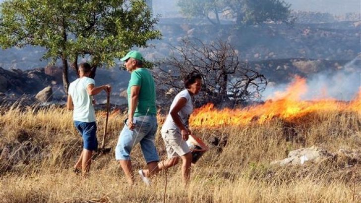 Turizm cennetinde yangın kabusu sona erdi