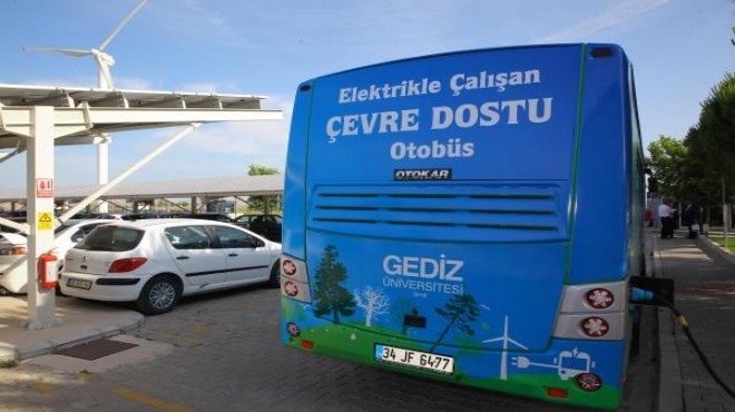 Doğa dostu ilk yerli elektrikli otobüs İzmir sokaklarında