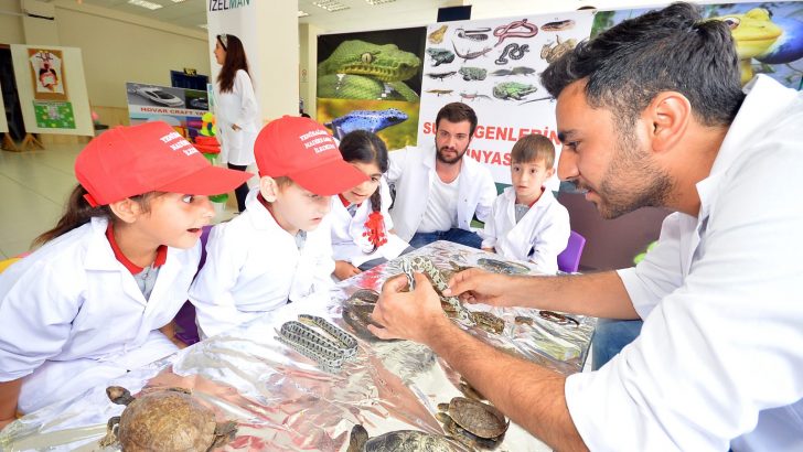 Küçük bilim insanları işbaşında