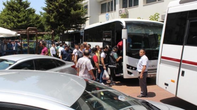 İzmir’deki yargı operasyonunda 24 tutuklama