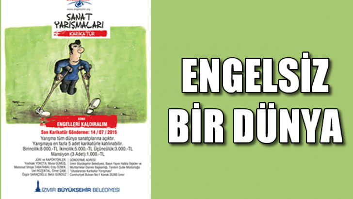 “Engelsiz bir dünya” için çizecekler