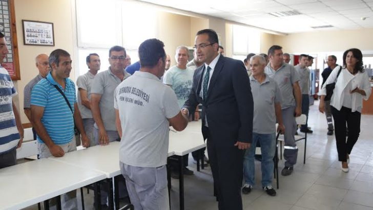 Bornova’da buruk bayramlaşma
