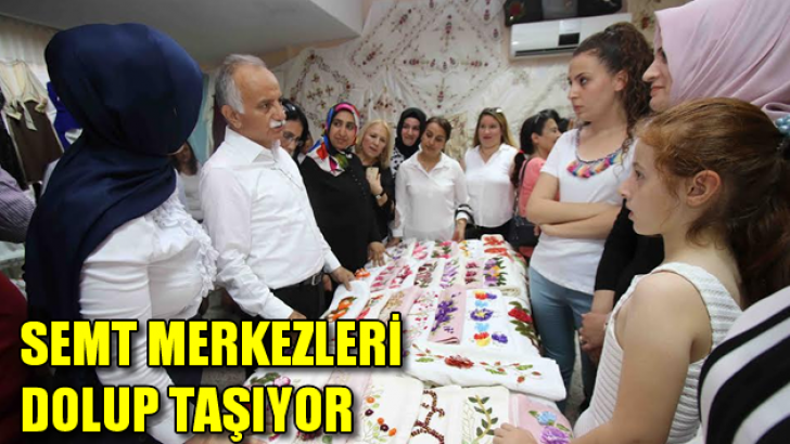 Semt merkezleri dolup taşıyor!