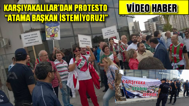 “ATAMA BAŞKAN İSTEMİYORUZ!”