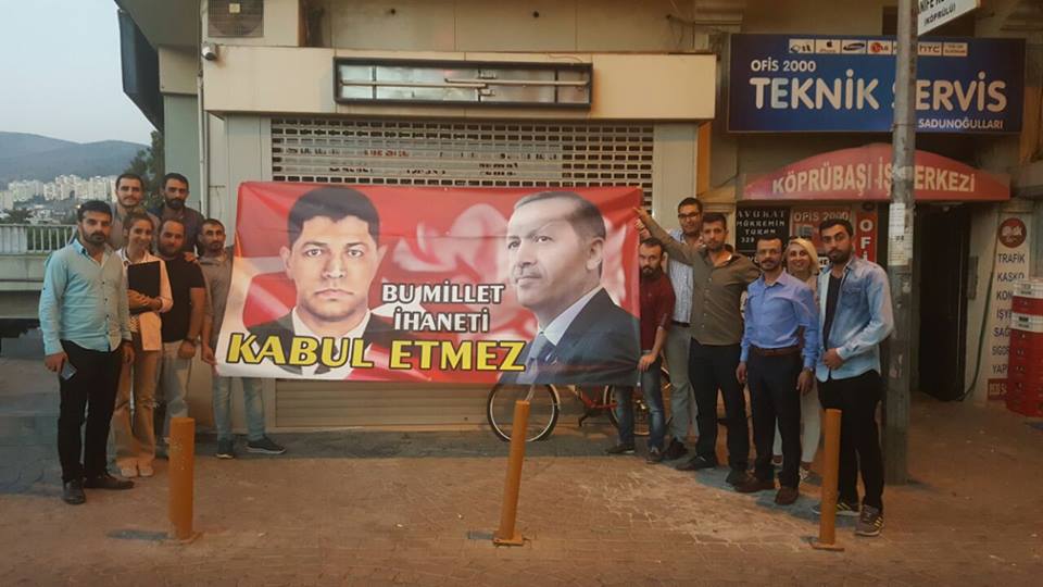 AK Partili Gençlerden Çiğli Belediyesi’ne Tepki