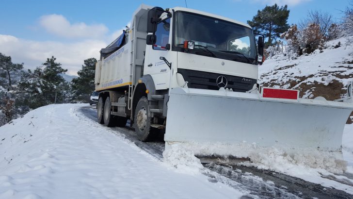 Büyükşehir “kara kışa” hazır