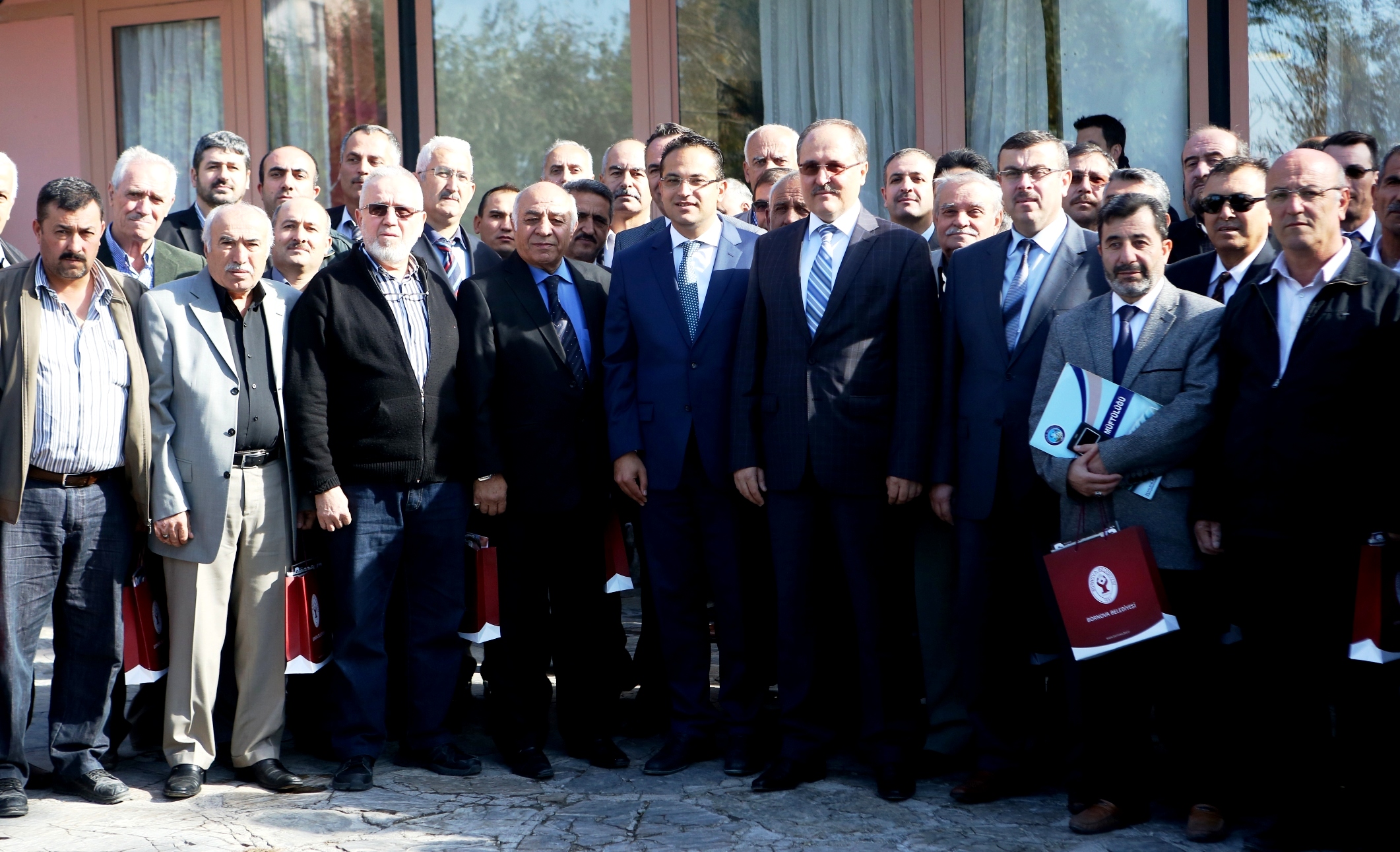 Başkan Atila, Bornova’daki din adamlarıyla bir araya geldi