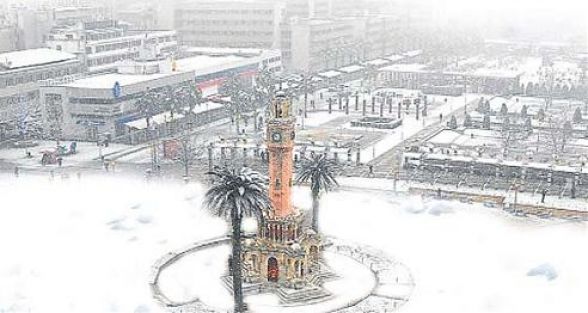 İzmir’de Kar Alarmı