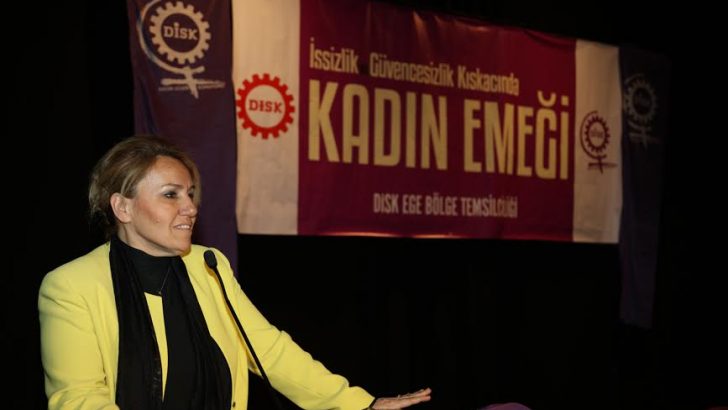 UYAR KADIN EMEĞİ PANELİNDE KONUŞTU