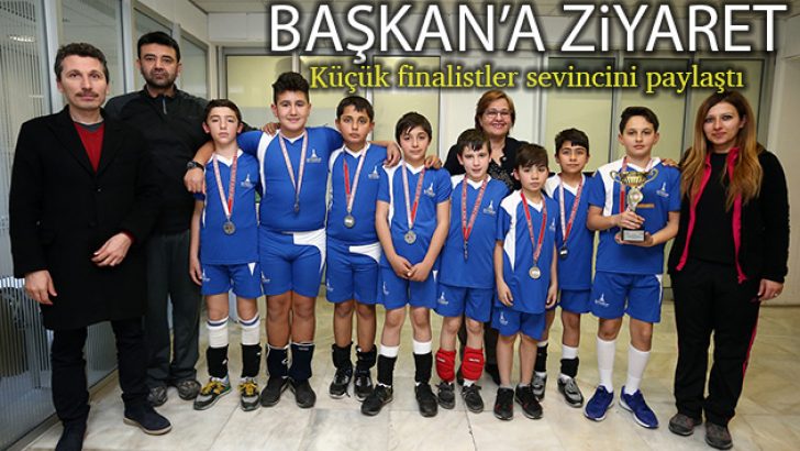 Küçük Finalistlerden Pekdaş’a Ziyaret