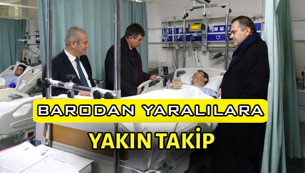 Baro, Terör Saldırısında Yaralanan Meslektaşlarının Durumunu Yakından Takip ediyor