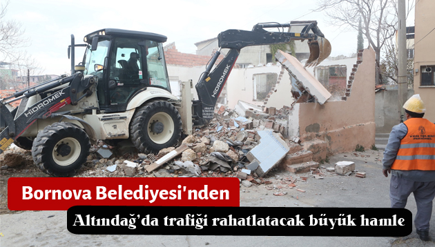 Bornova Belediyesi’nden Altındağ’da trafiği rahatlatacak büyük hamle