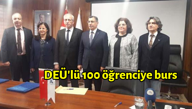 DEÜ’lü 100 öğrenciye burs