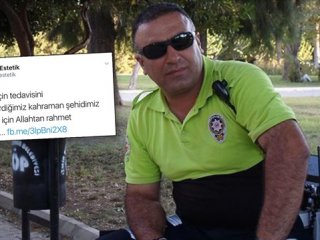 Şehit polisi reklamlarına alet ettiler