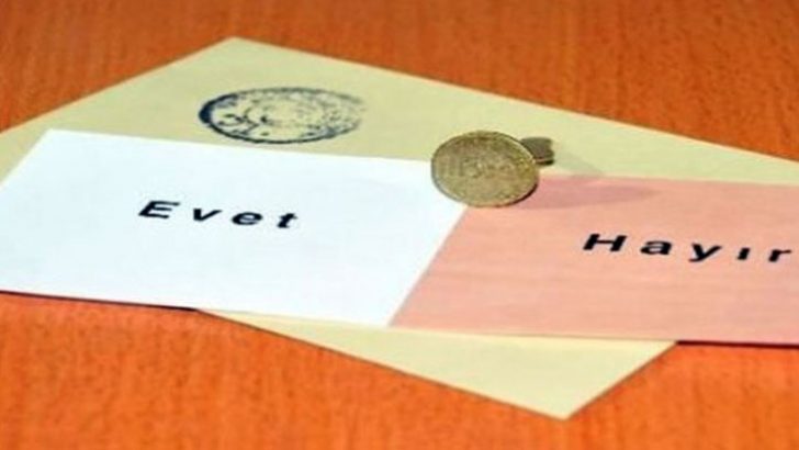 Partiler dışındaki kuruluşların referandum faaliyetinde bulunması yasakmış!