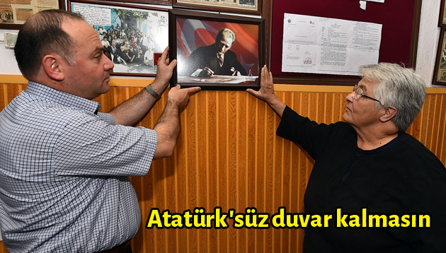 Atatürk’süz duvar kalmasın