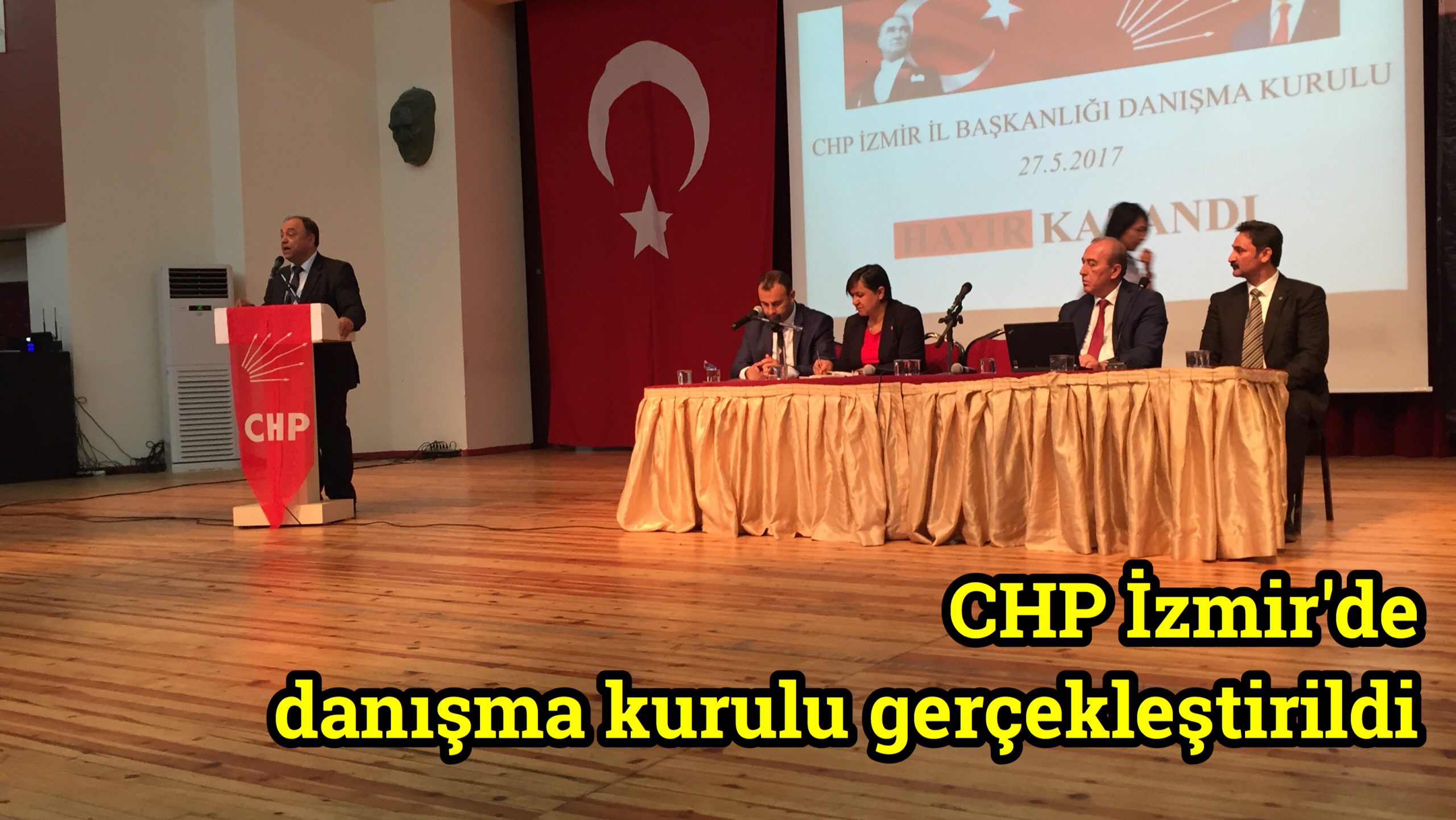 CHP İzmir’de danışma kurulu gerçekleştirildi