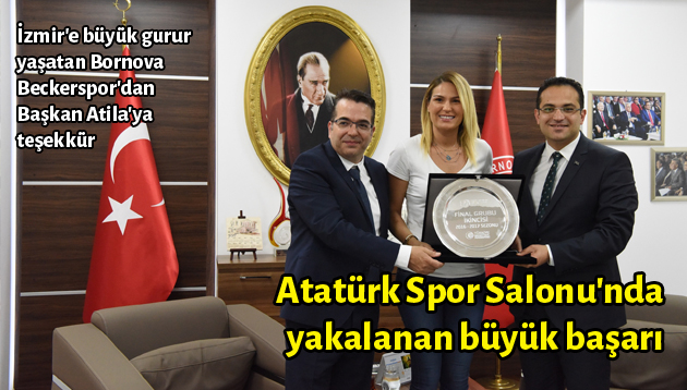Atatürk Spor Salonu’nda yakalanan büyük başarı