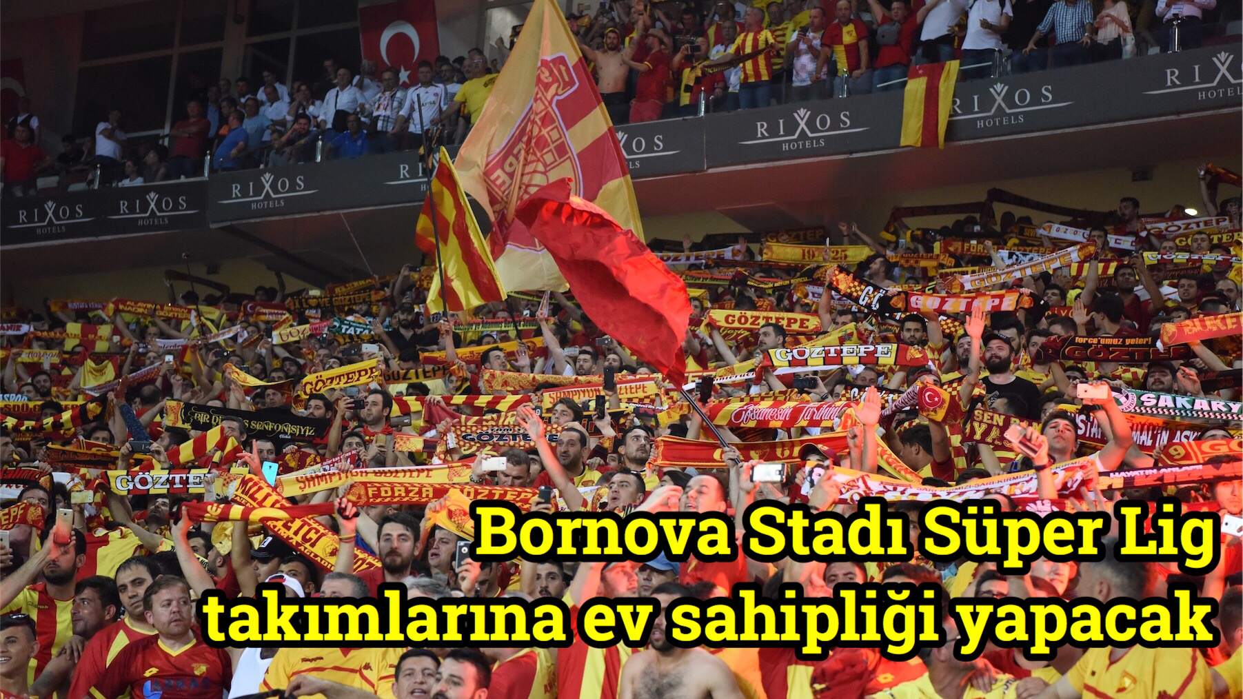 Bornova Stadı Süper Lig takımlarına ev sahipliği yapacak