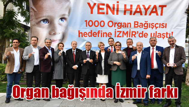 Organ bağışında İzmir farkı