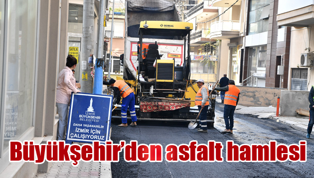 Büyükşehir’den asfalt hamlesi