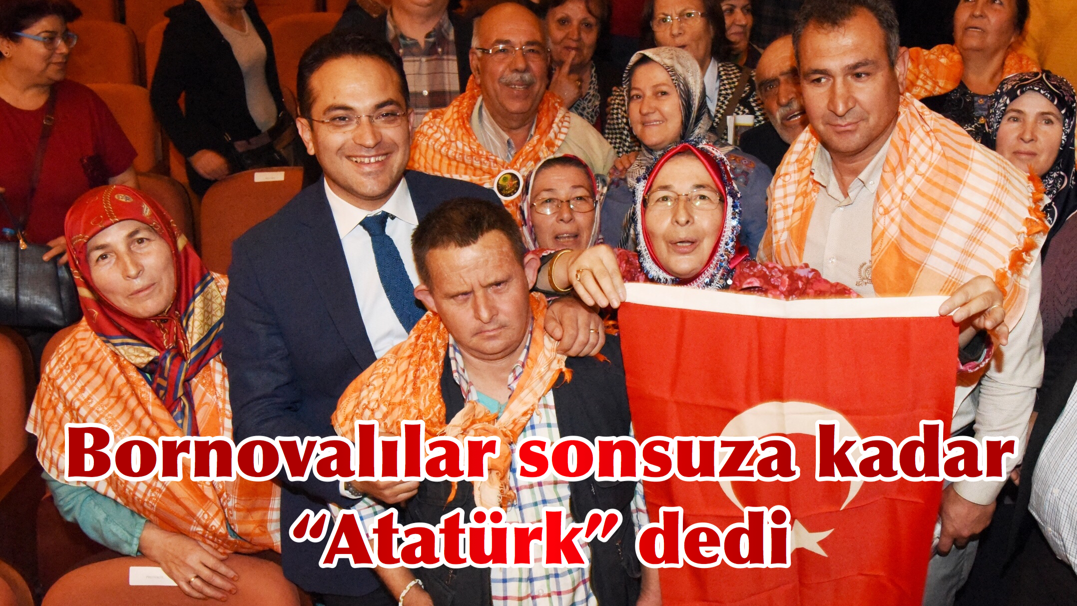 Bornovalılar sonsuza kadar “Atatürk” dedi