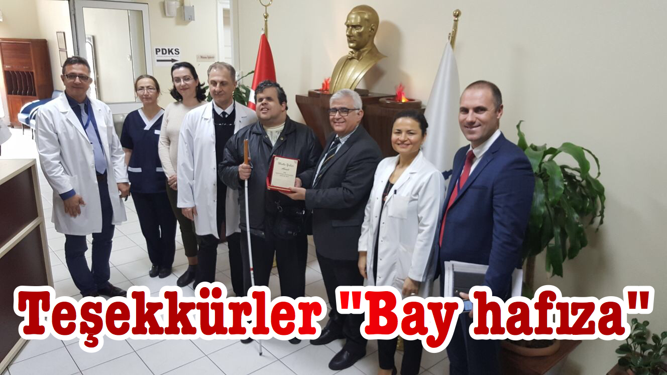 Teşekkürler “Bay hafıza”