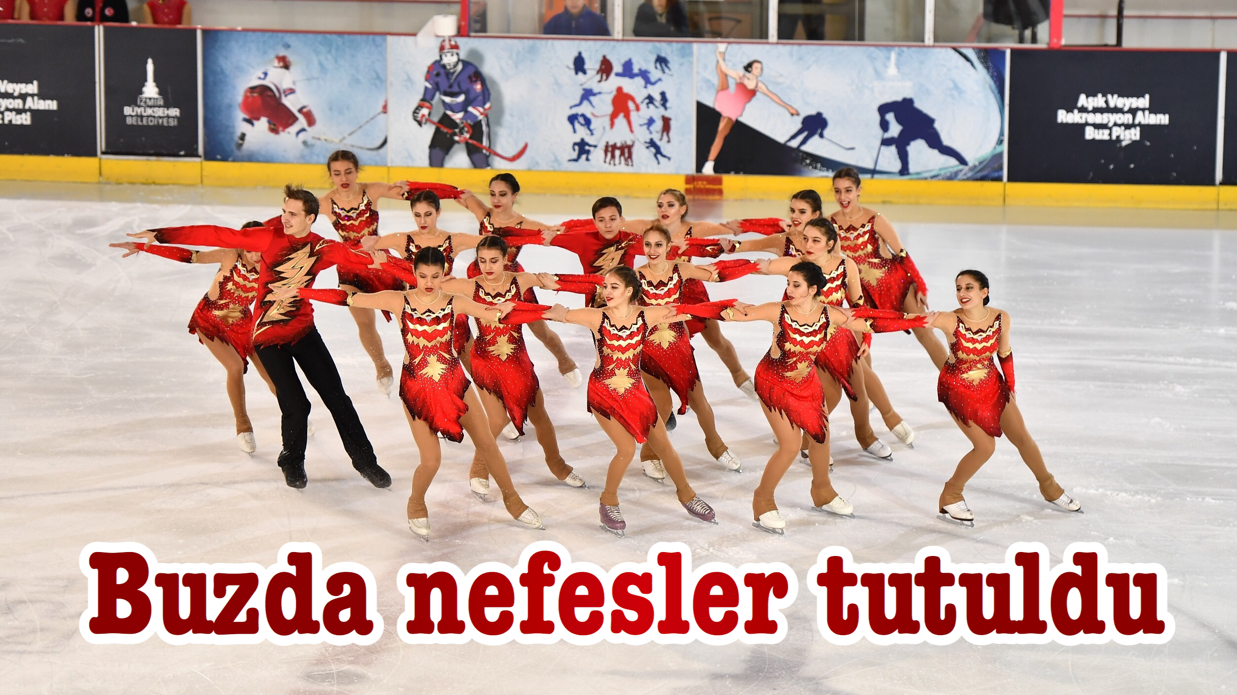 Buzda nefesler tutuldu