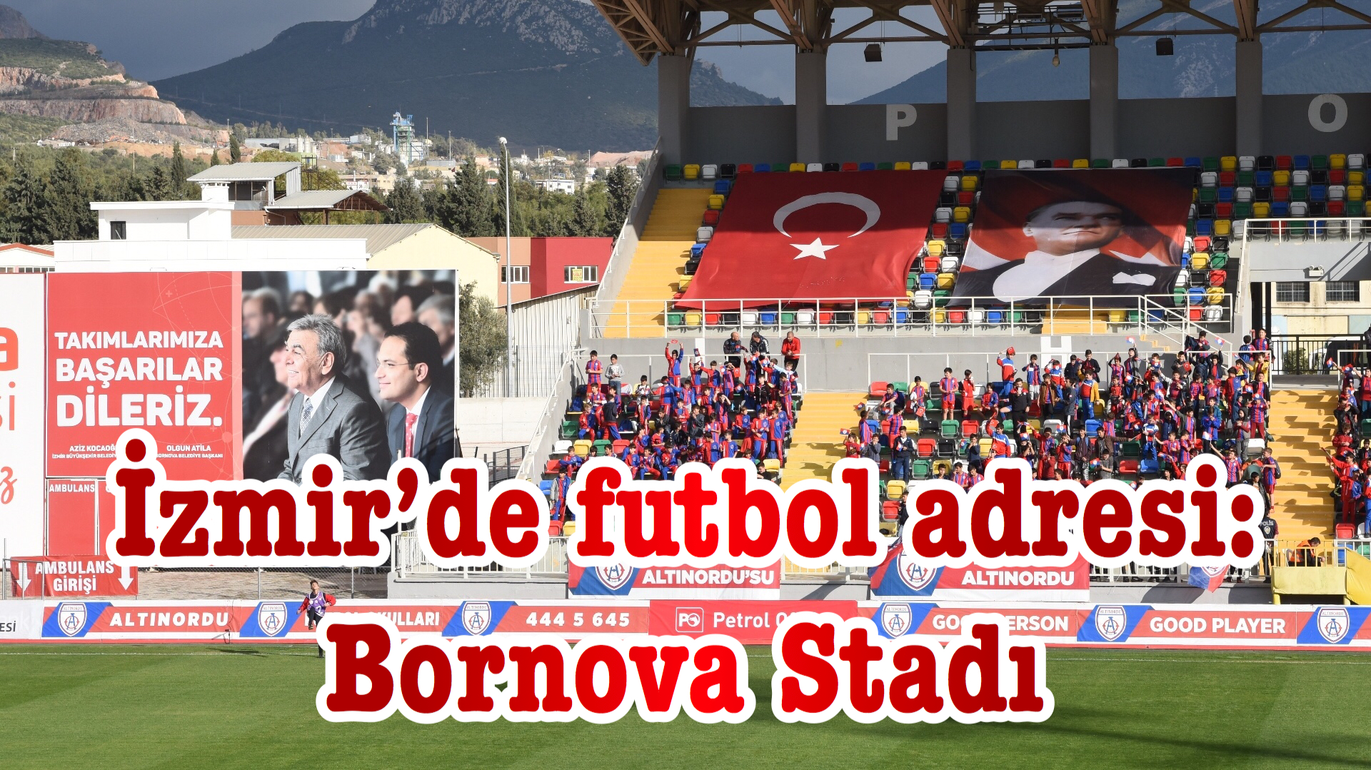 İzmir’de futbol adresi: Bornova Stadı