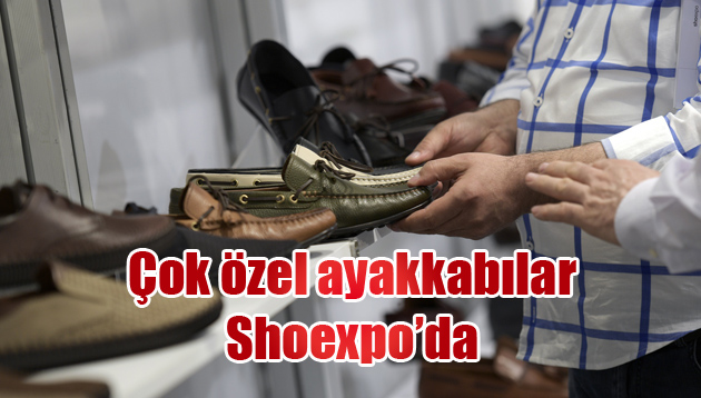 Çok özel ayakkabılar Shoexpo’da