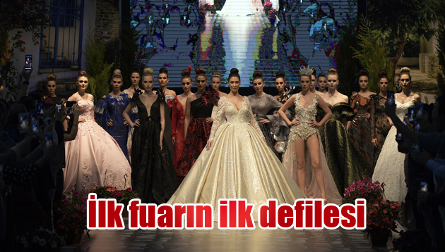 İlk fuarın ilk defilesi