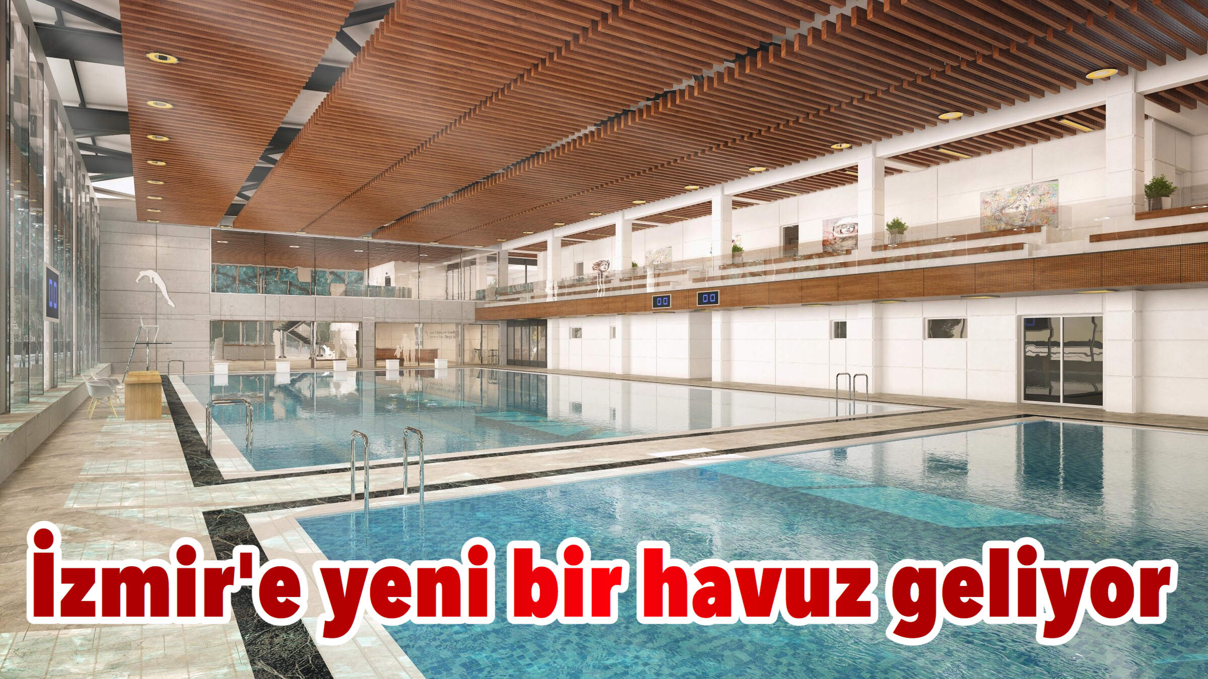 İzmir’e yeni bir havuz geliyor