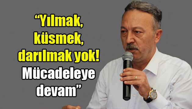 Bir açıklama da Tacettin Bayır’dan