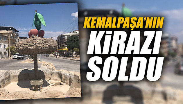 Kemalpaşa’nın kirazı soldu