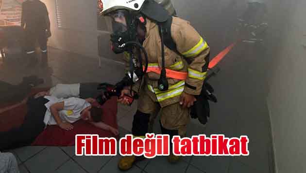 Film değil tatbikat