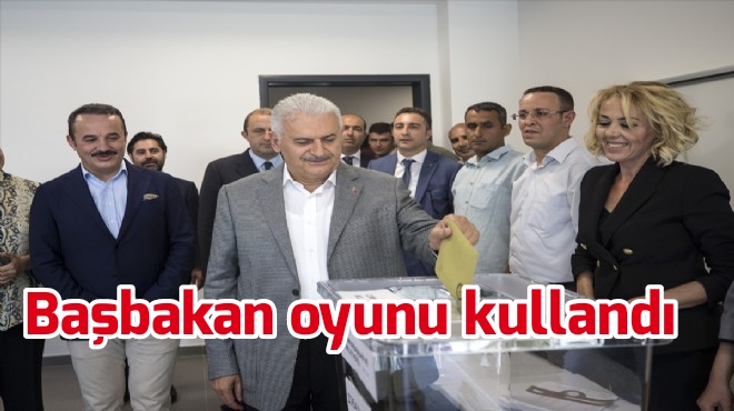 Başbakan oyunu kullandı