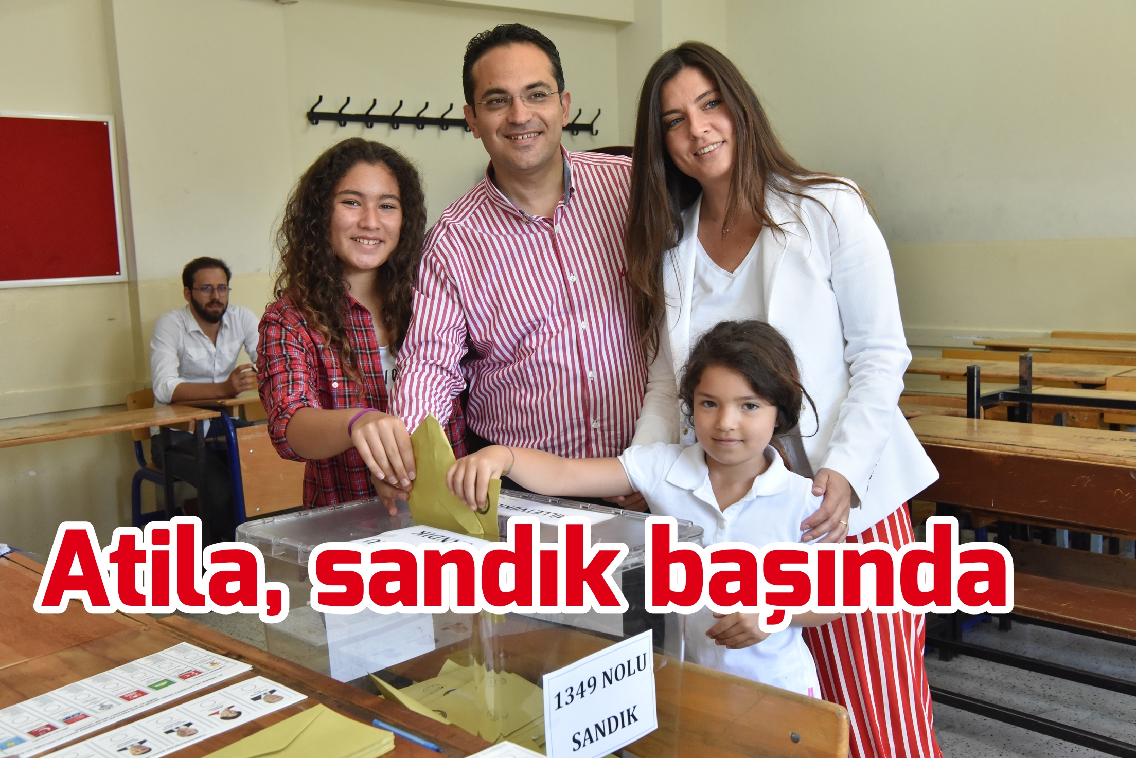 Atila, sandık başında