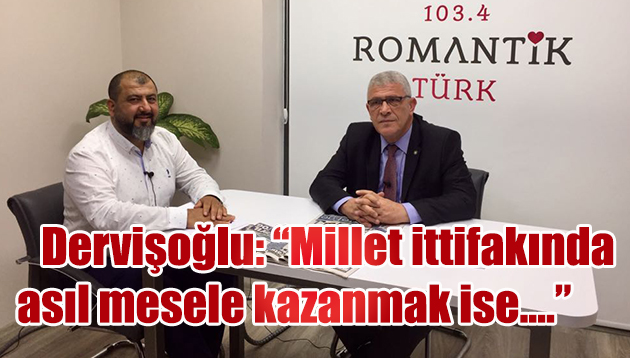 “Millet ittifakında asıl mesele kazanmak ise…”