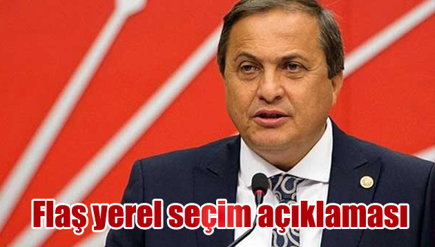 Flaş yerel seçim açıklaması