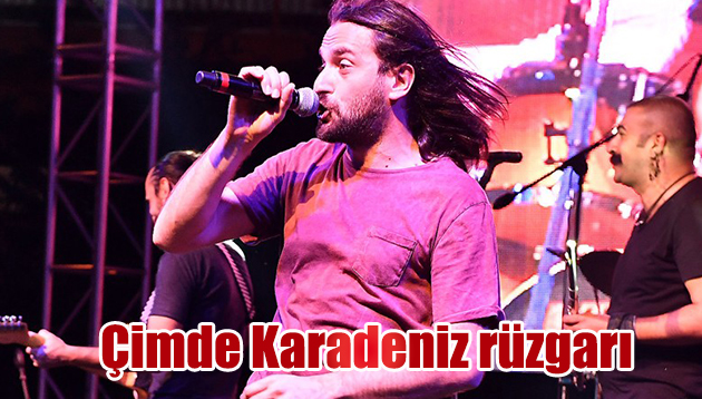 Çimde Karadeniz rüzgarı