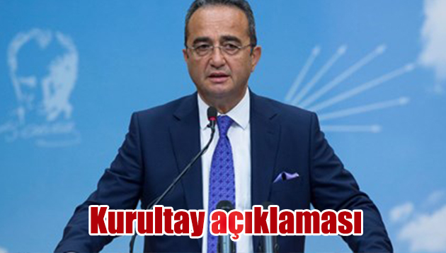 Kurultay açıklaması